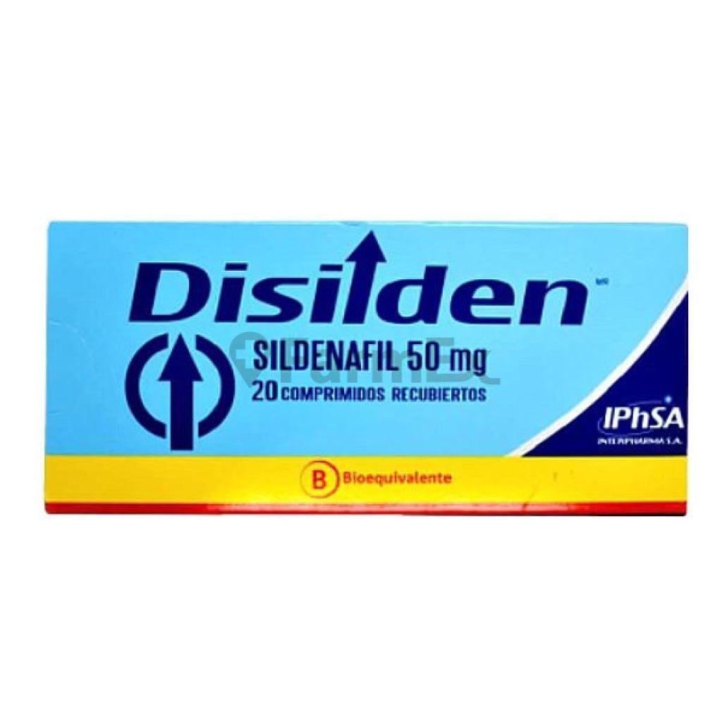 Disilden 50 mg x 20 comprimidos susc-1 de 6 meses Farmex-Suscripciones-Persistente